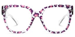Trisha Lila-Rosa Quadratisch Brille2