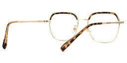 Natisha Braun-Tortoise Geometrisch Brille2