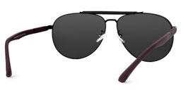 Nelly Schwarz Pilot Sonnenbrille2