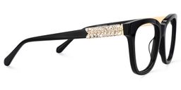 Surita Schwarz Cateye Brille4