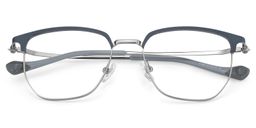 Orpah Grau Browline Brille1