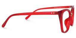 Chandrika Rot Cat Eye Brille2