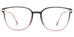 Hartwell Grau-Rosa Cateye Brille0