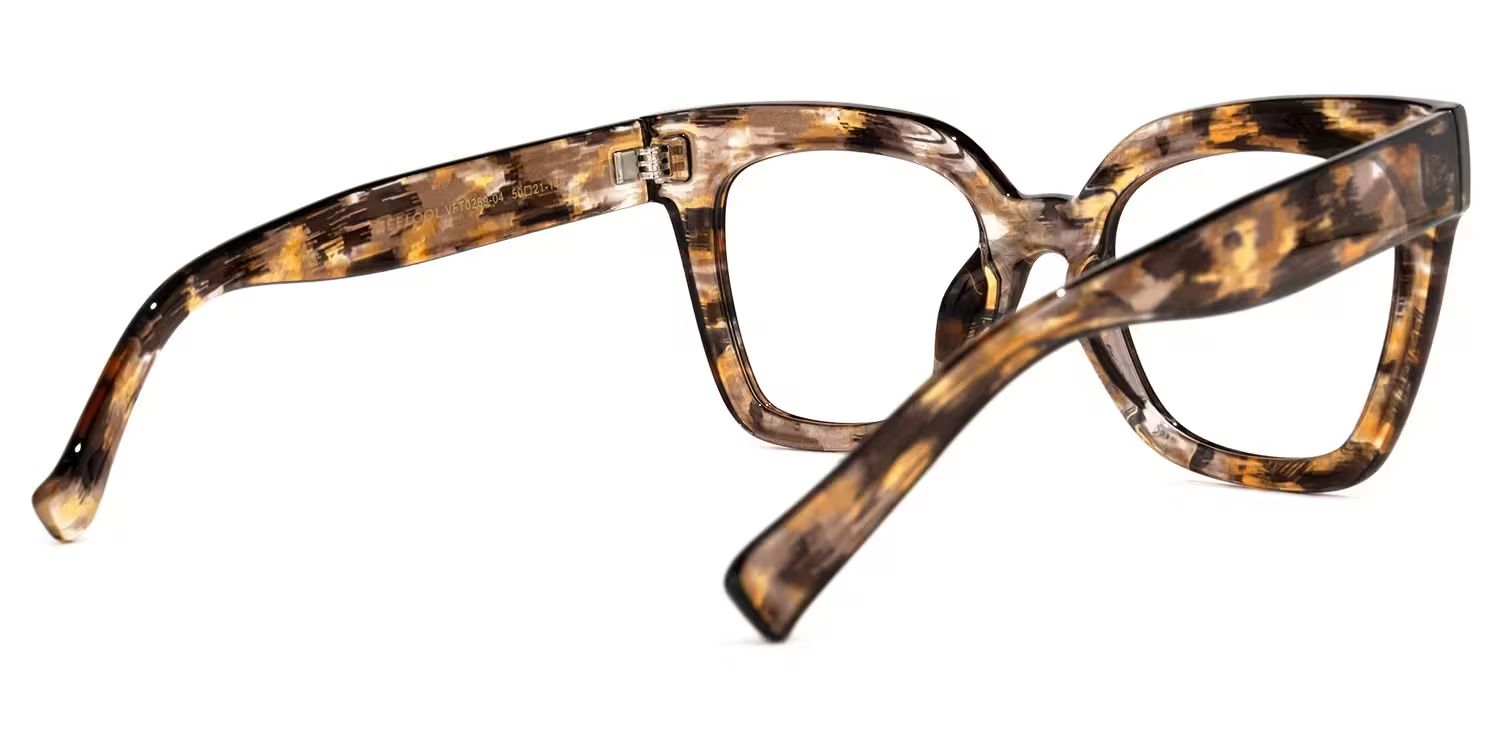 Malcolm Braun Quadratisch TR90 Brille5