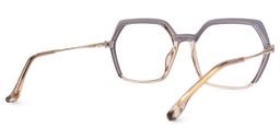 Margot Lila Geometrisch Brille2