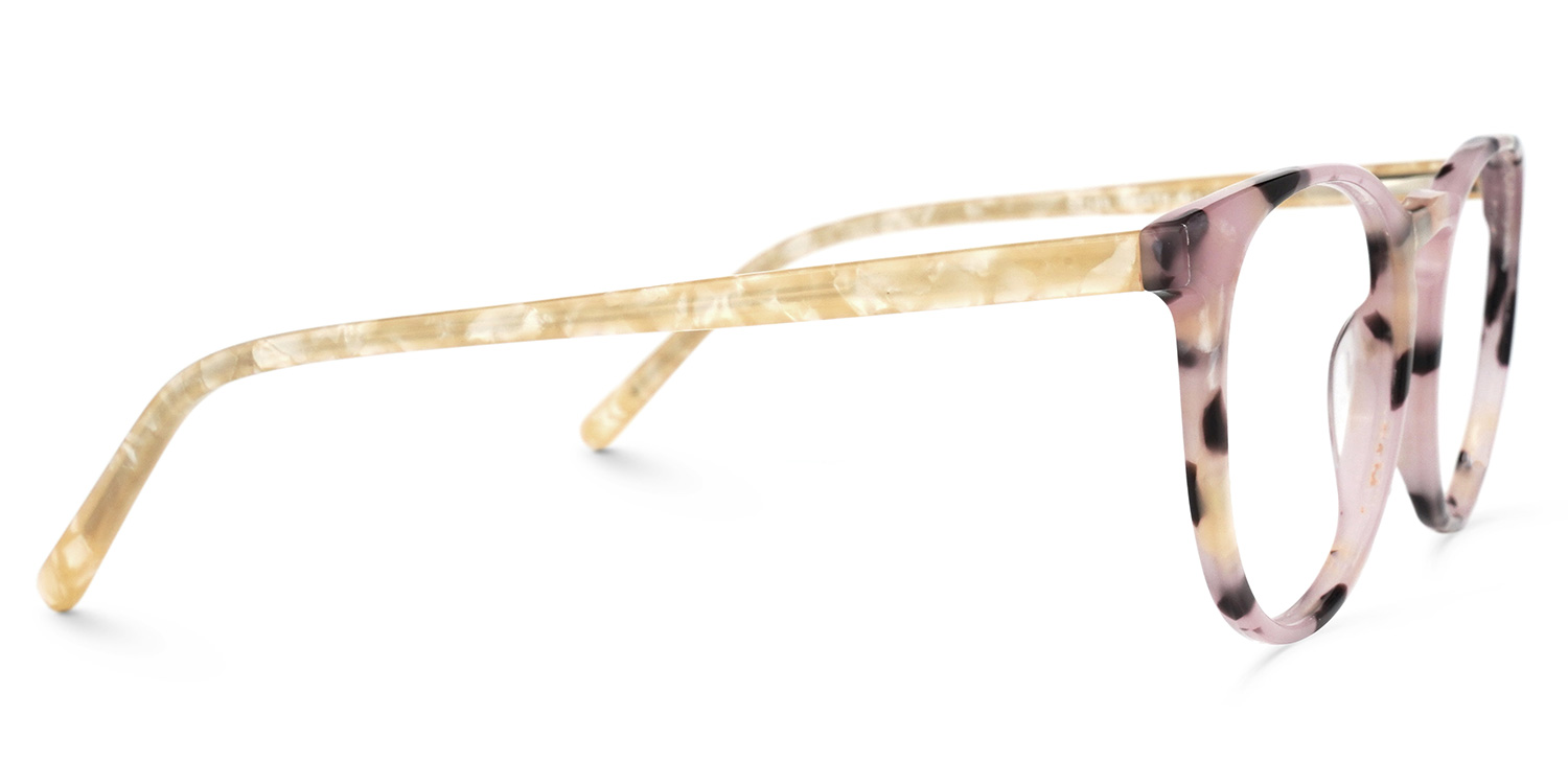 Vicente Rosa-Tortoise Rund Brille3