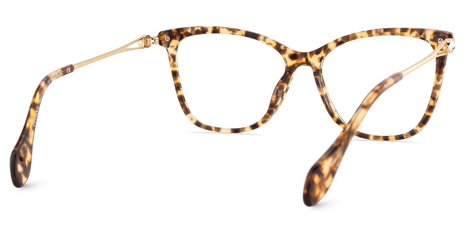 Westley Tortoise Schmetterling Gemischte-Materialien Brille5