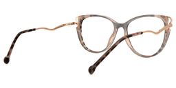 Chapman Braun-Tortoise Cateye Brille3