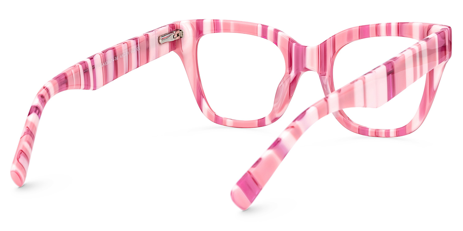 Nereyda Kaugummi Bunt Cateye Bonbon Brille3