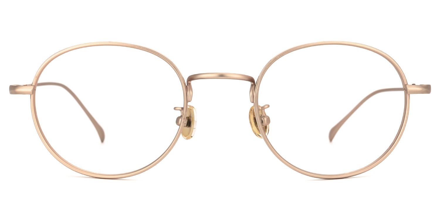 Raynor Gold Rund Brille0