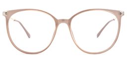 Babbage Hellbraun Rund Brille0