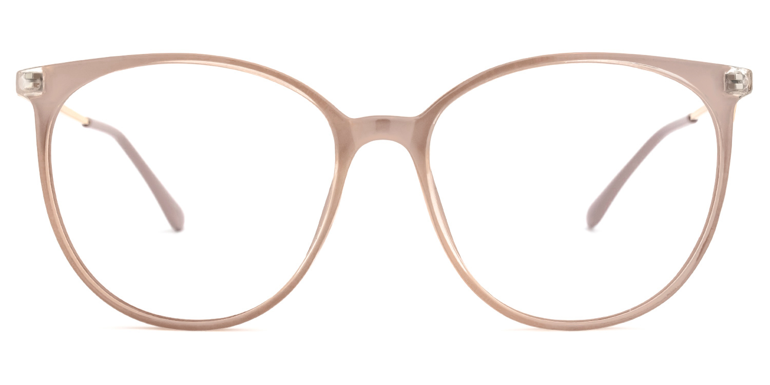 Babbage Hellbraun Rund Brille