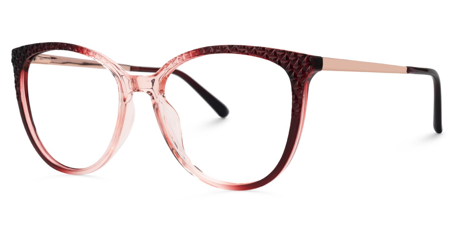 Dagmar Rot Cateye Brille1