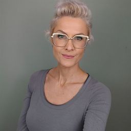 Sehr klassische goldfarbene Brille!2