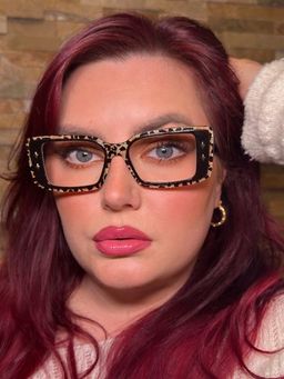 Brillen mit Leopardenmuster sind so cool! Ich habe auch Selbstt?nende 2