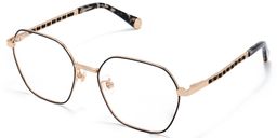 Dunbar Schwarz Geometrisch Brille4