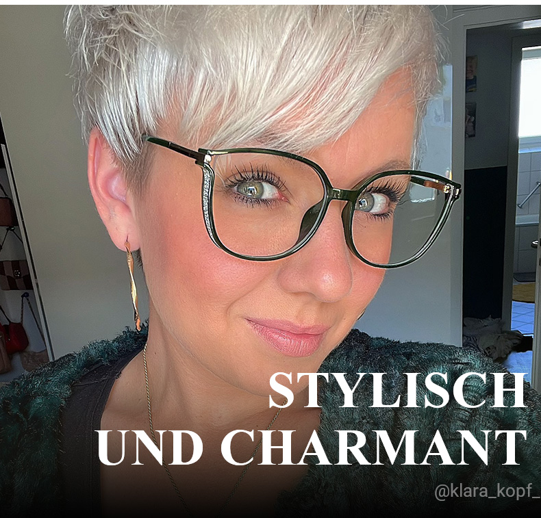 Walden Dunkelgrün Cateye Brille