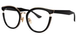 Laraine Schwarz Cat Eye Brille1