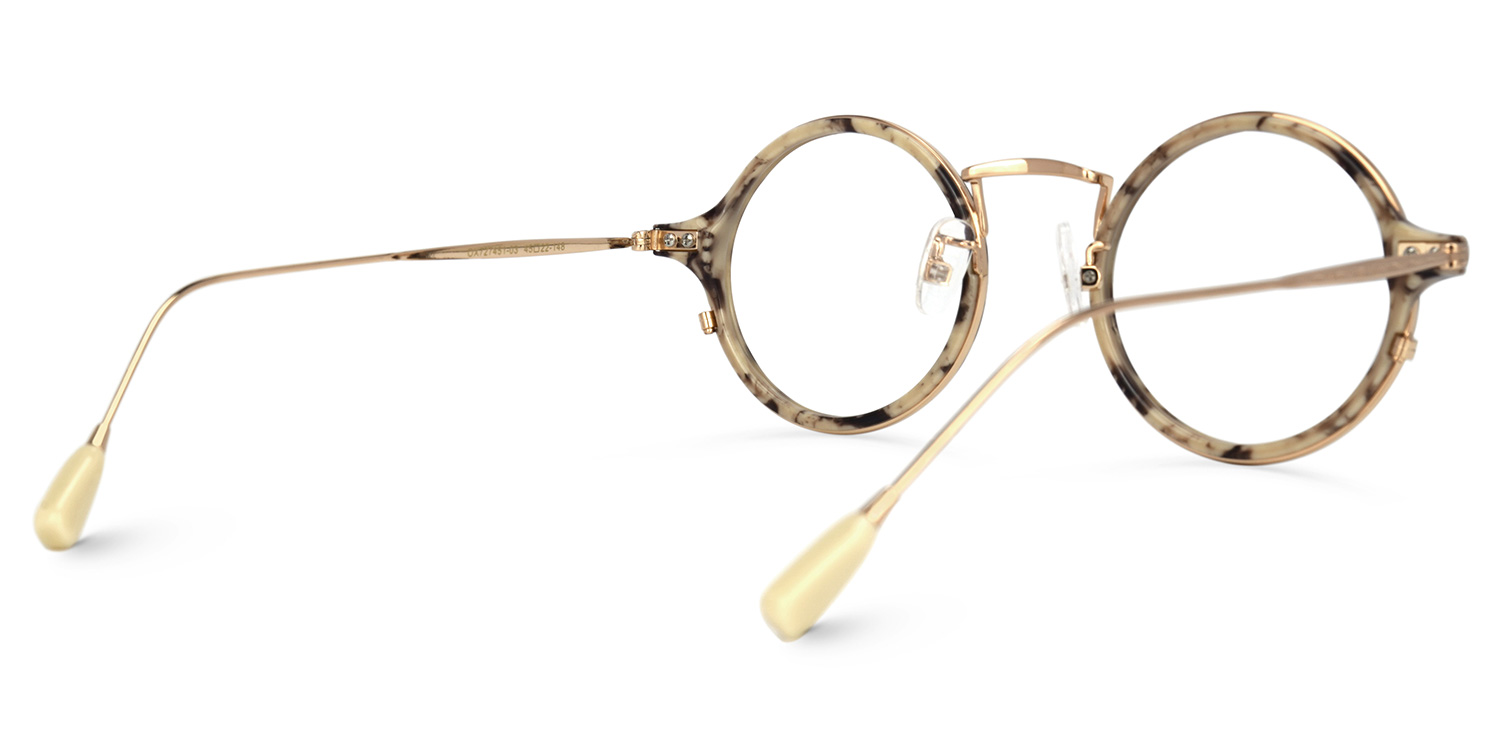 Hadassah Gelbe Runde Brille2