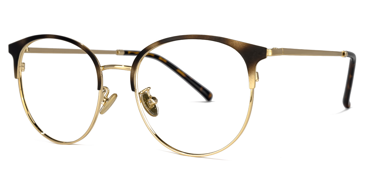 Fanni Gold Browline Brille1
