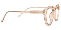 Duke Hellorange Klar Rund Brille3