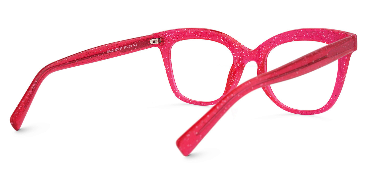 Santiago Rosa Lila Cat Eye Brille3