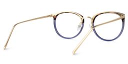 Abbas Braun-Tortoise Rund Brille3