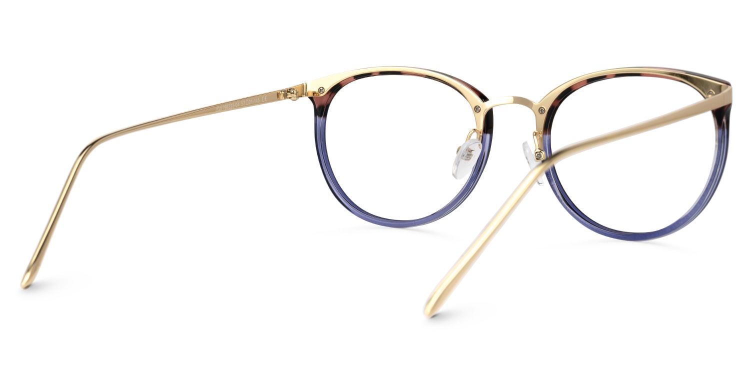 Abbas Braun-Tortoise Rund Brille3