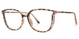 Walden Braun-Tortoise Cateye Brille2