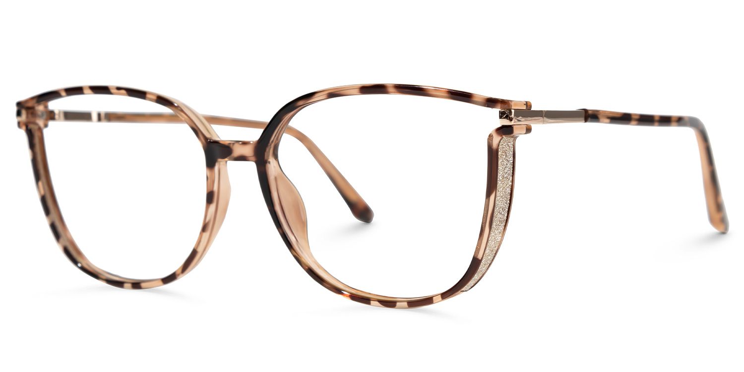 Walden Braun-Tortoise Cateye Brille2
