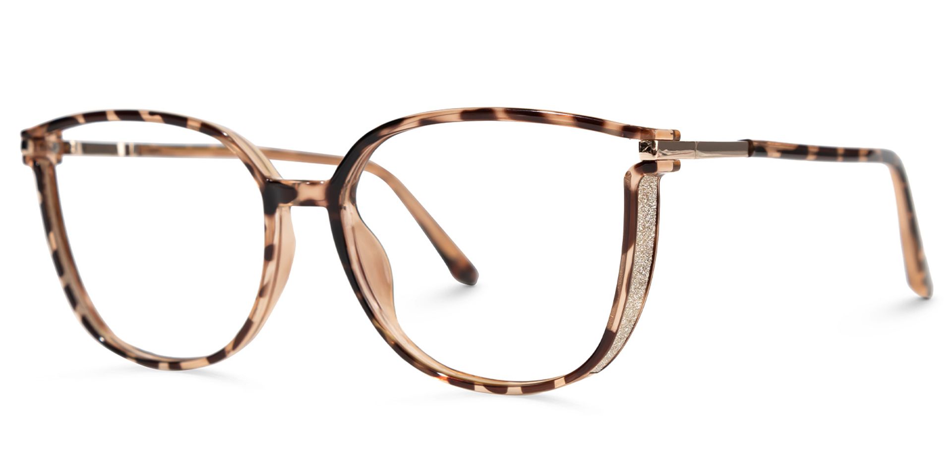 Walden Braun-Tortoise Cateye Brille2