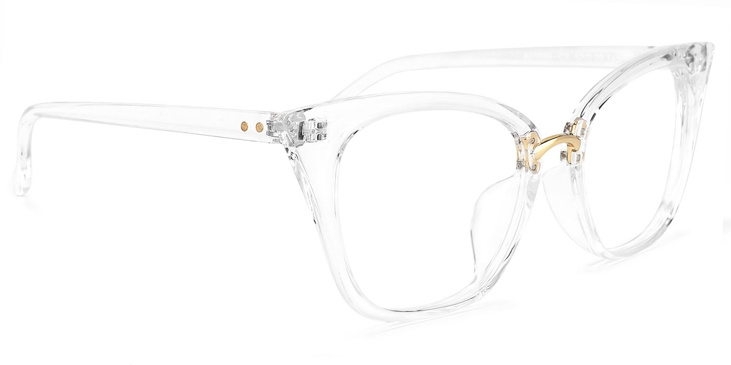 Chandrika Klarklar Cat Eye Brille2