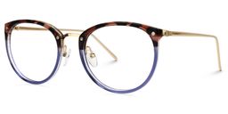 Abbas Braun-Tortoise Rund Brille1