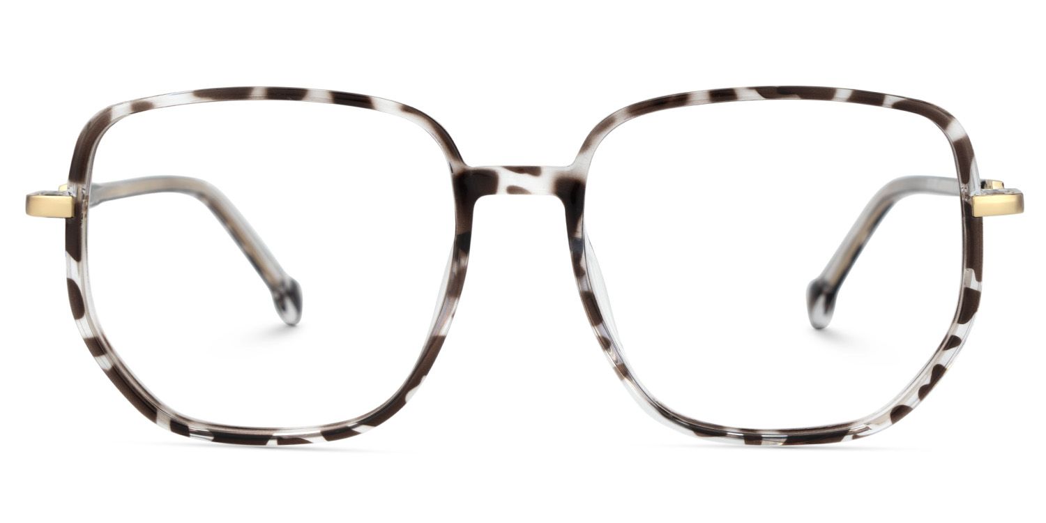 Joana Tortoise Geometrisch TR90 Brille1