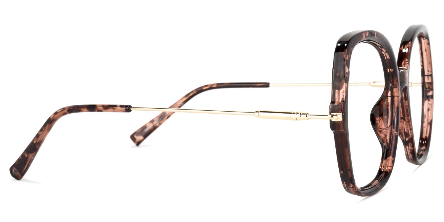 Quinn Tortoise Quadratische Brille3