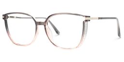 Walden Grau Cateye Brille2