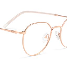 Thea Gold Geometrisch Brille6