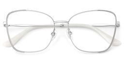 Kai Silber Schmetterling Brille1