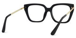 Yusbetsy Schwarz Rechteckig Brille3