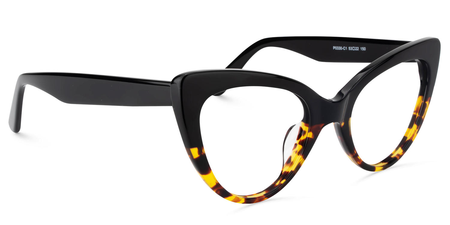 Claudette Schildkröte Cat Eye Brille2