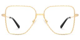 Teri Gold Pilot Brille0