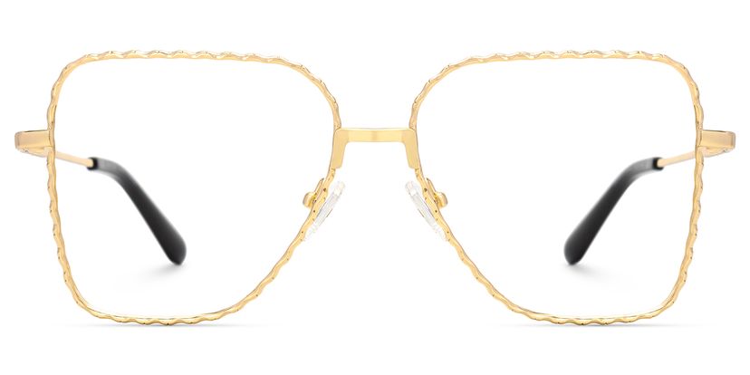 Teri Gold Pilot Brille