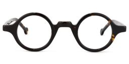 Arale Tortoise Rund Brille0