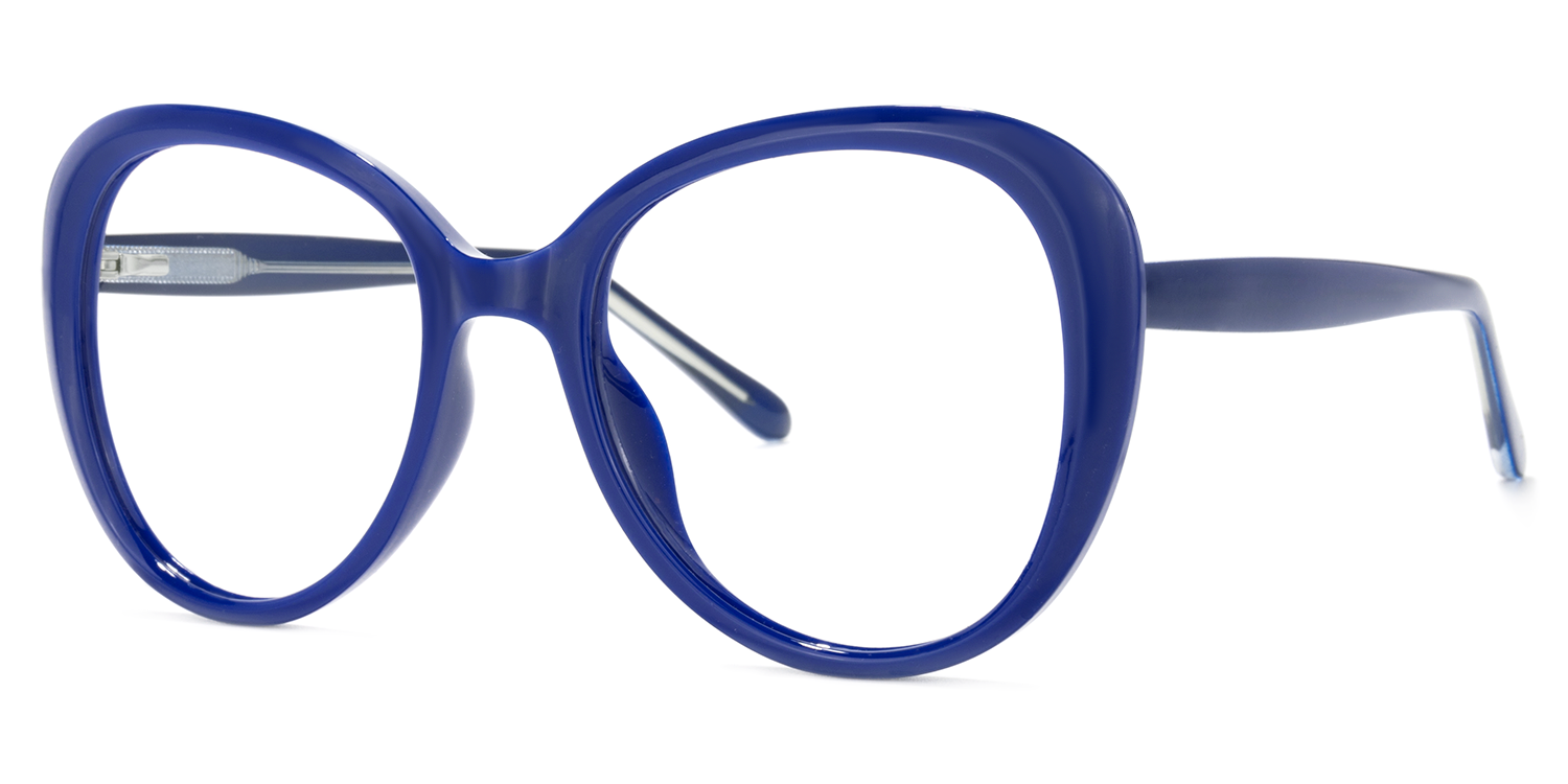 Pierre Blau Schmetterling-Form Brille1