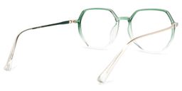 Stil Grün Geometrisch Brille4