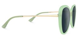 Hagan Grün Cateye Sonnenbrille3