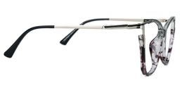 Yomary Grau Cateye Brille2