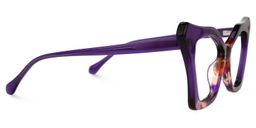 Wildony Lila Cateye Brille3