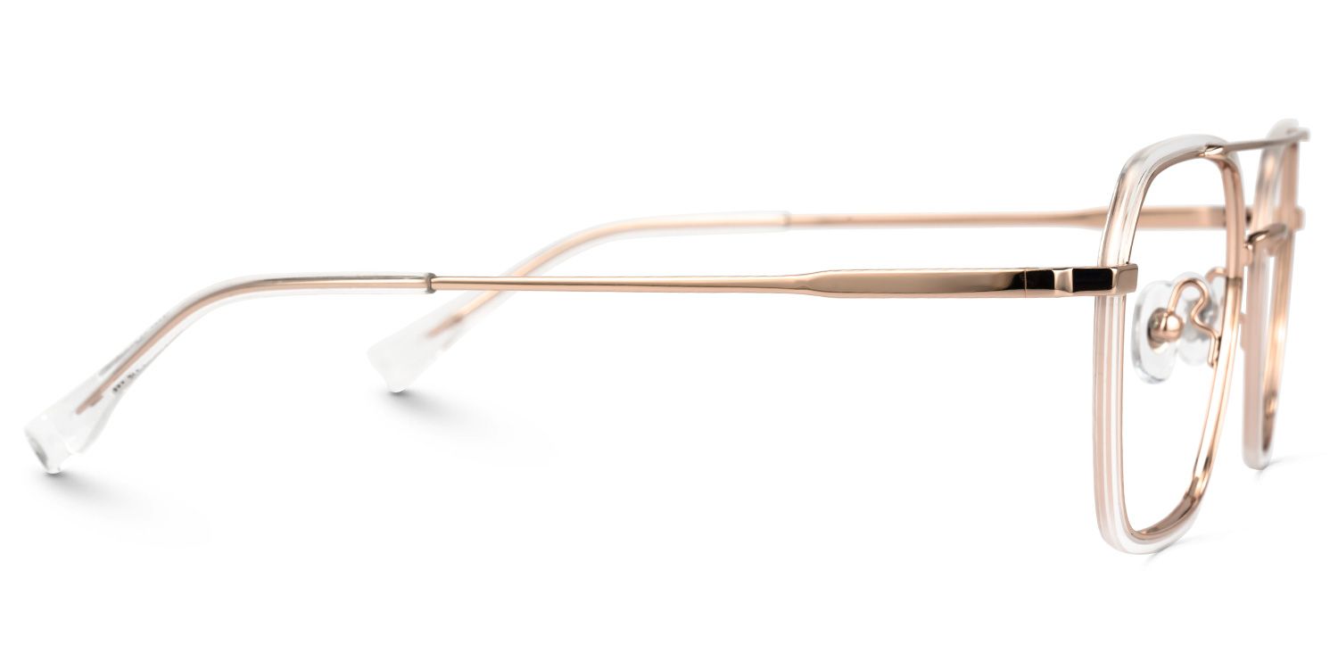 Sherie Gold Pilot Brille3