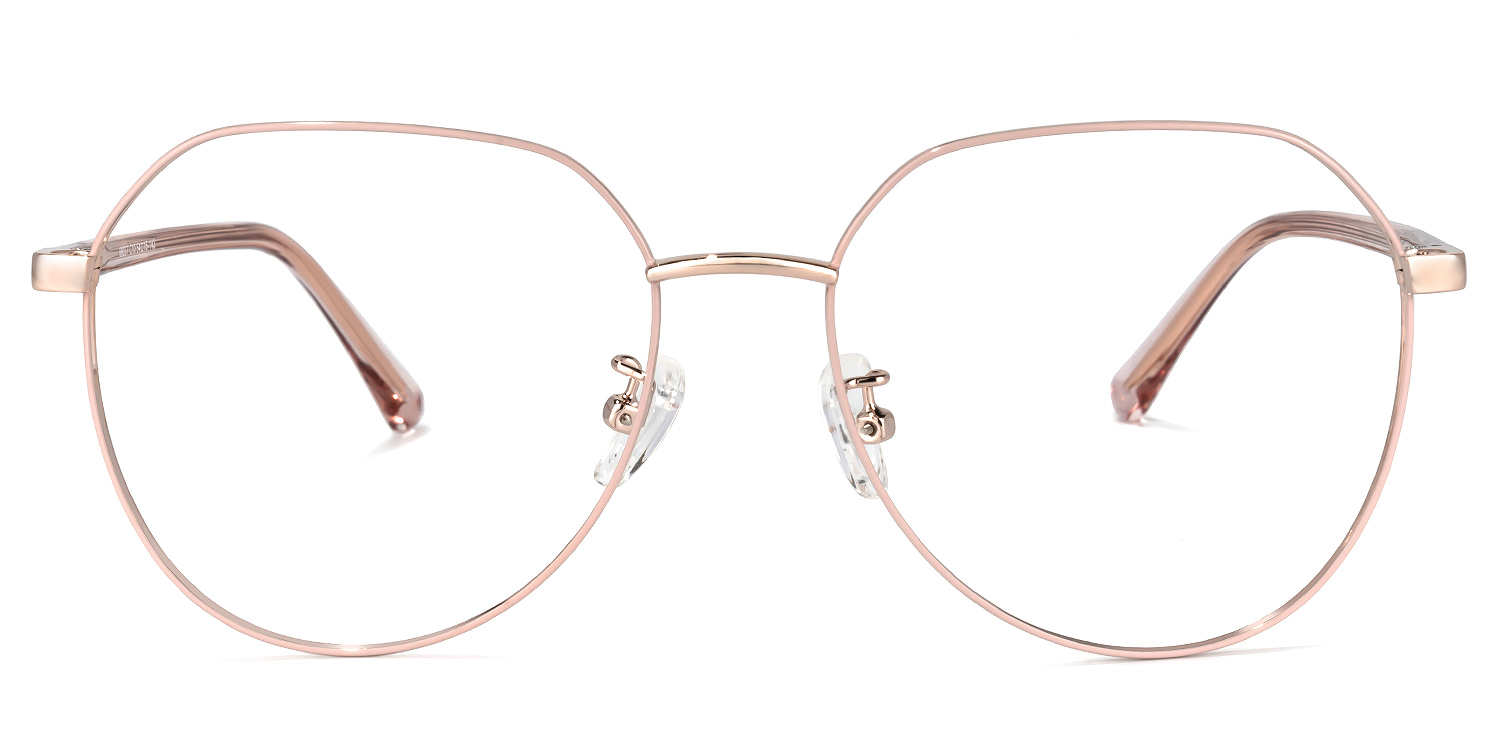 Nakisha Rosa Geometrisch Brille0